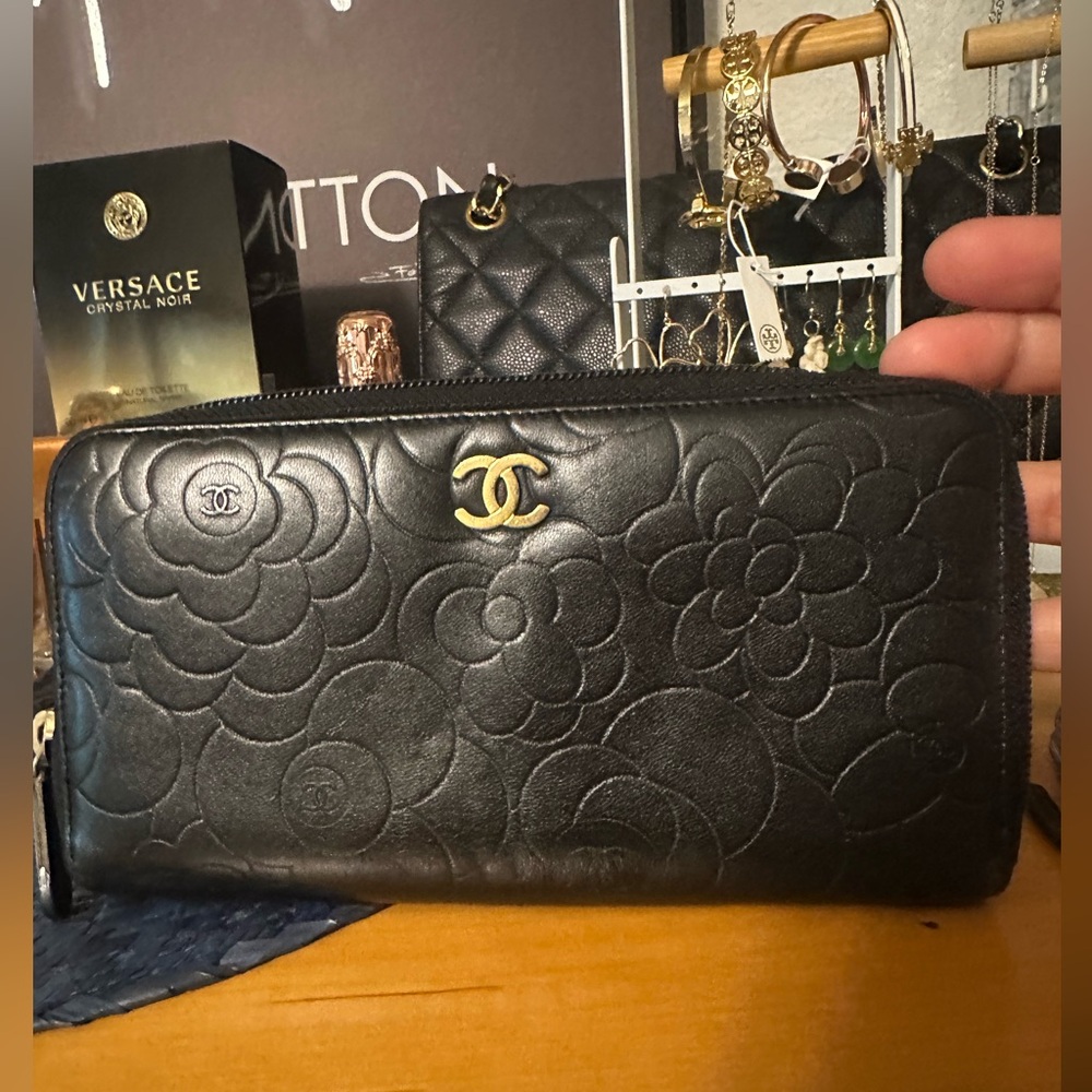 Authentic CHANEL Camila Zippy Wallet